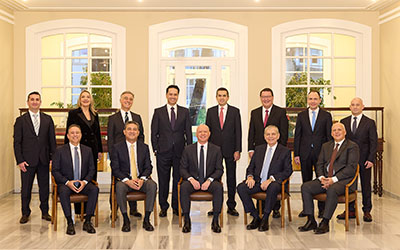 photography for the 2025 board of Koç Holding, İstanbul, Turkey