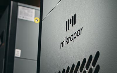 photo shooting for the brand Mikropor in their production facility