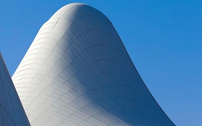 Haydar Aliyev Kültür Merkezi, Bakü Mimar : Zaha Hadid, Müşteri : Dia Holding